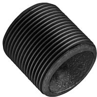 Gewinde-Fitting Verschraubung Temperguss Schwarz – 2 Zoll IG, Konisch Dichtend – Für Rohrleitung, Whitworth-Gewinde, Bis 300 °C, 20 Bar